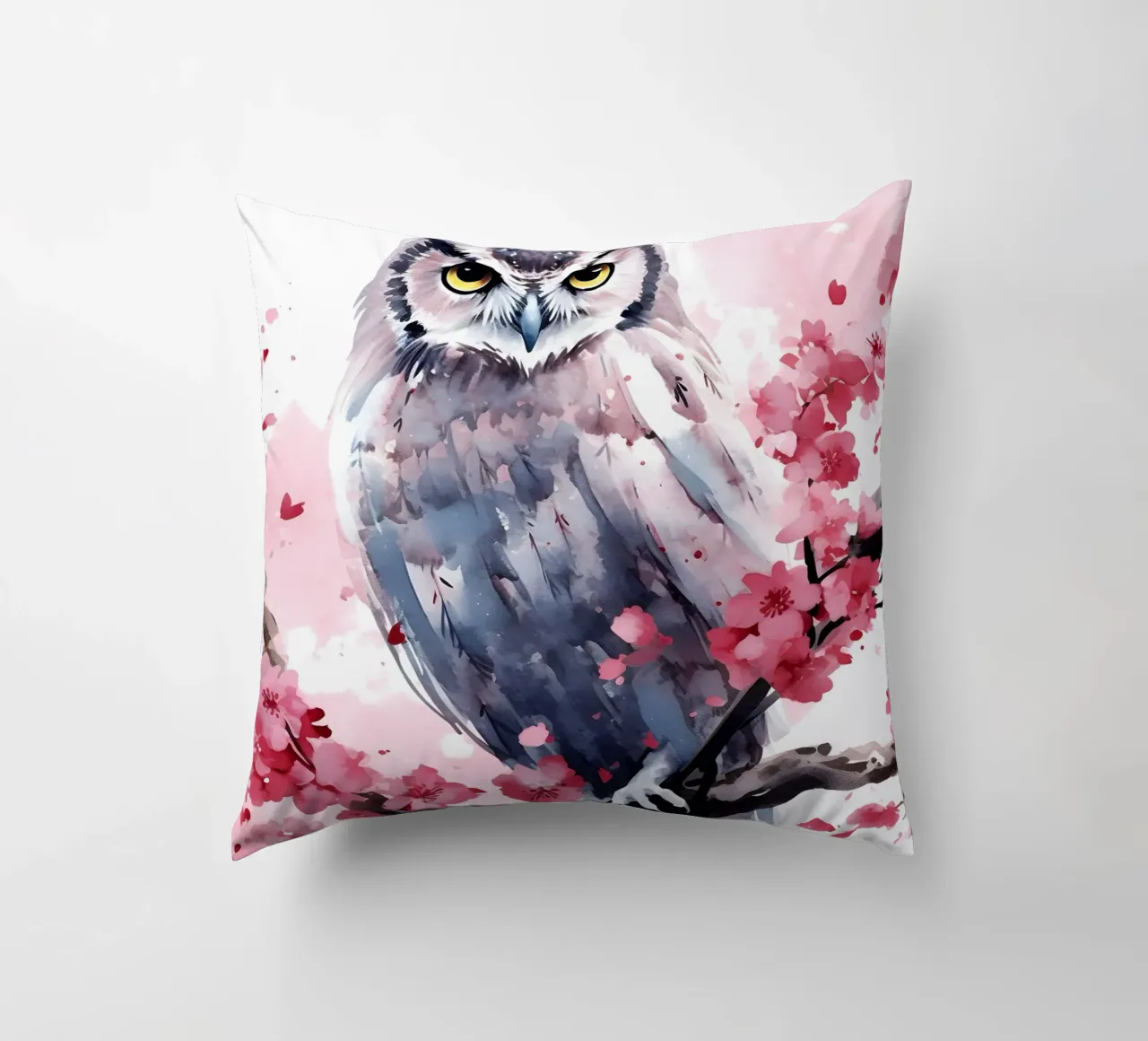 Owl cuscino da FreeArtStudio