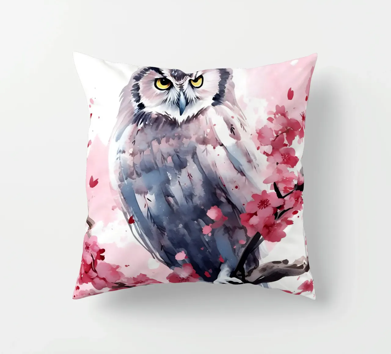 Owl cuscino da FreeArtStudio