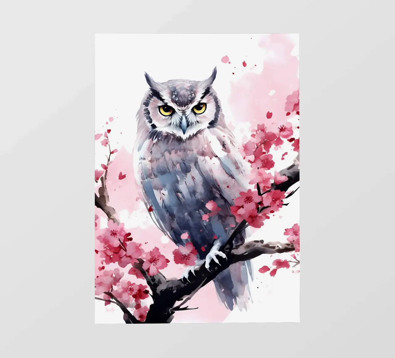 Owl pellicola backlit da FreeArtStudio