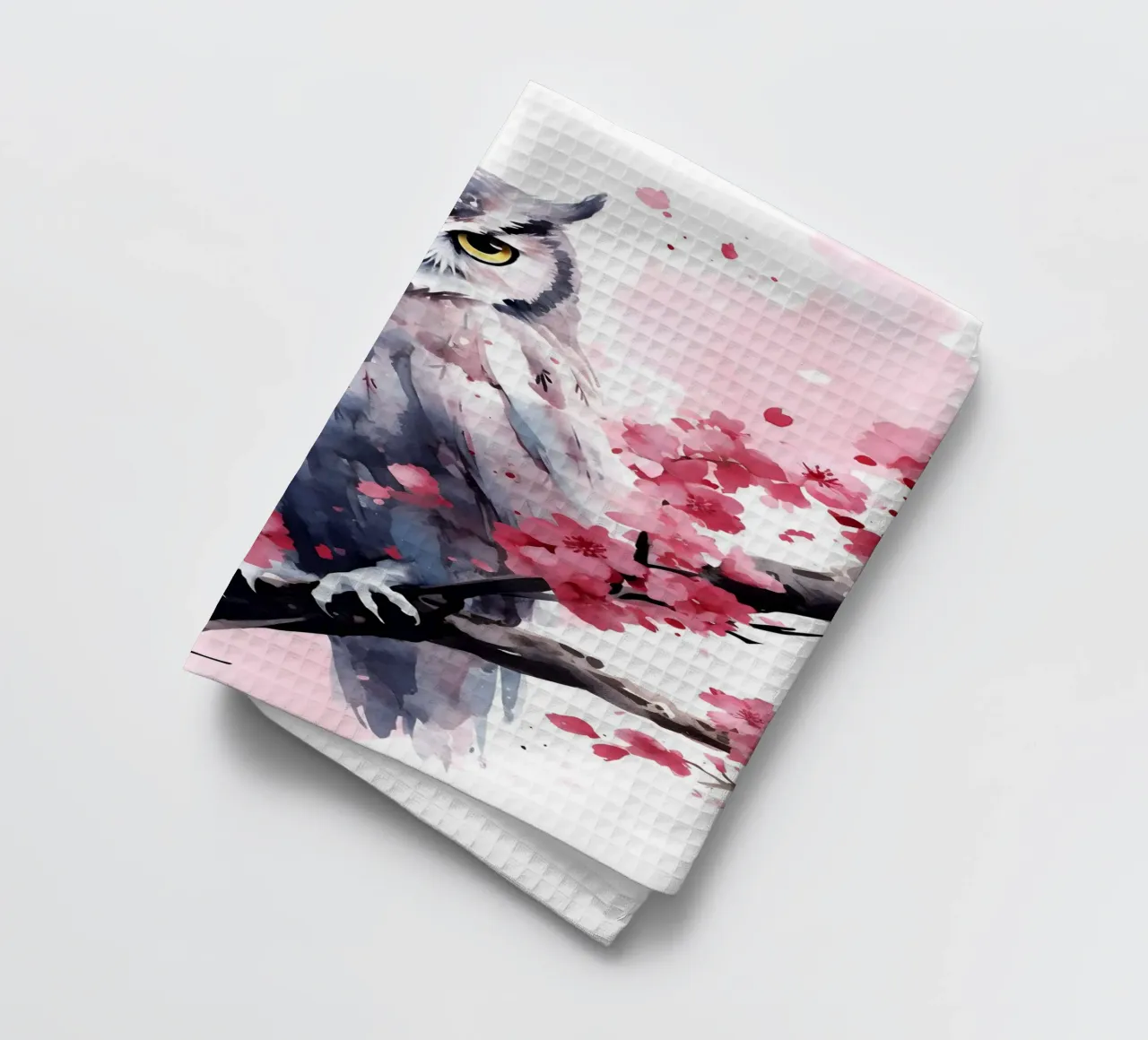 Owl canovaccio da cucina da FreeArtStudio