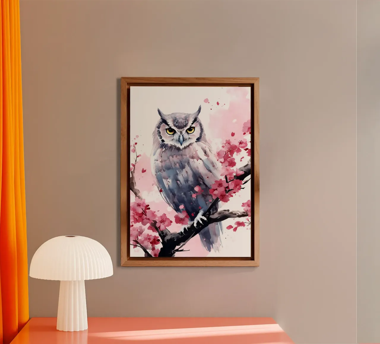 Owl alluminio dibond da FreeArtStudio