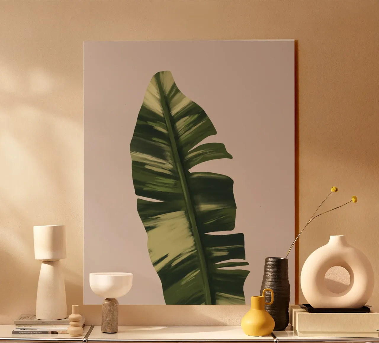 Banano Leaf plexiglass da anisillustration