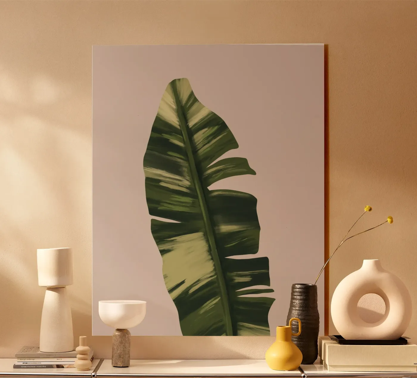 Banano Leaf plexiglas de anisillustration