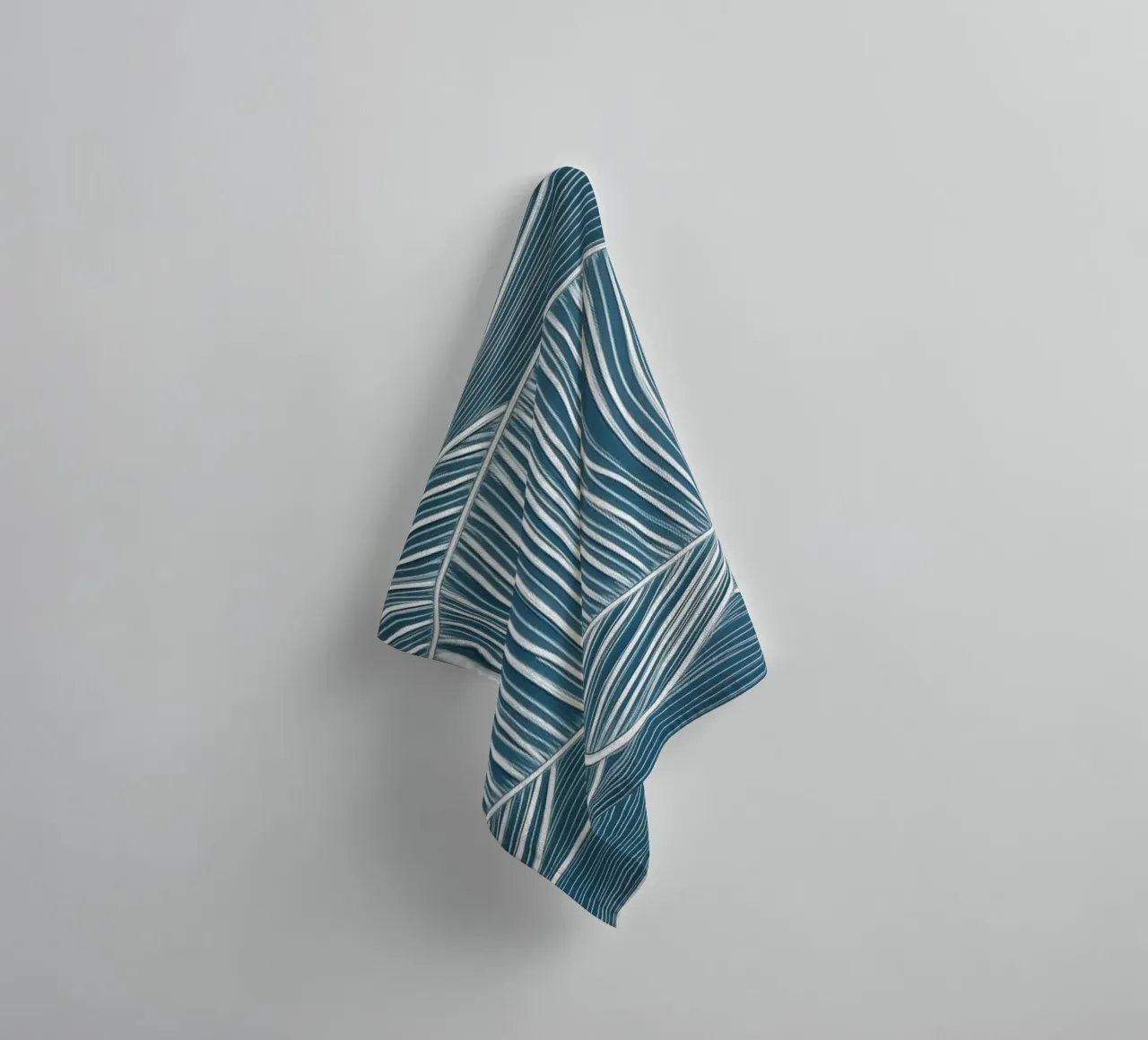Abstract fish towel by Imagine