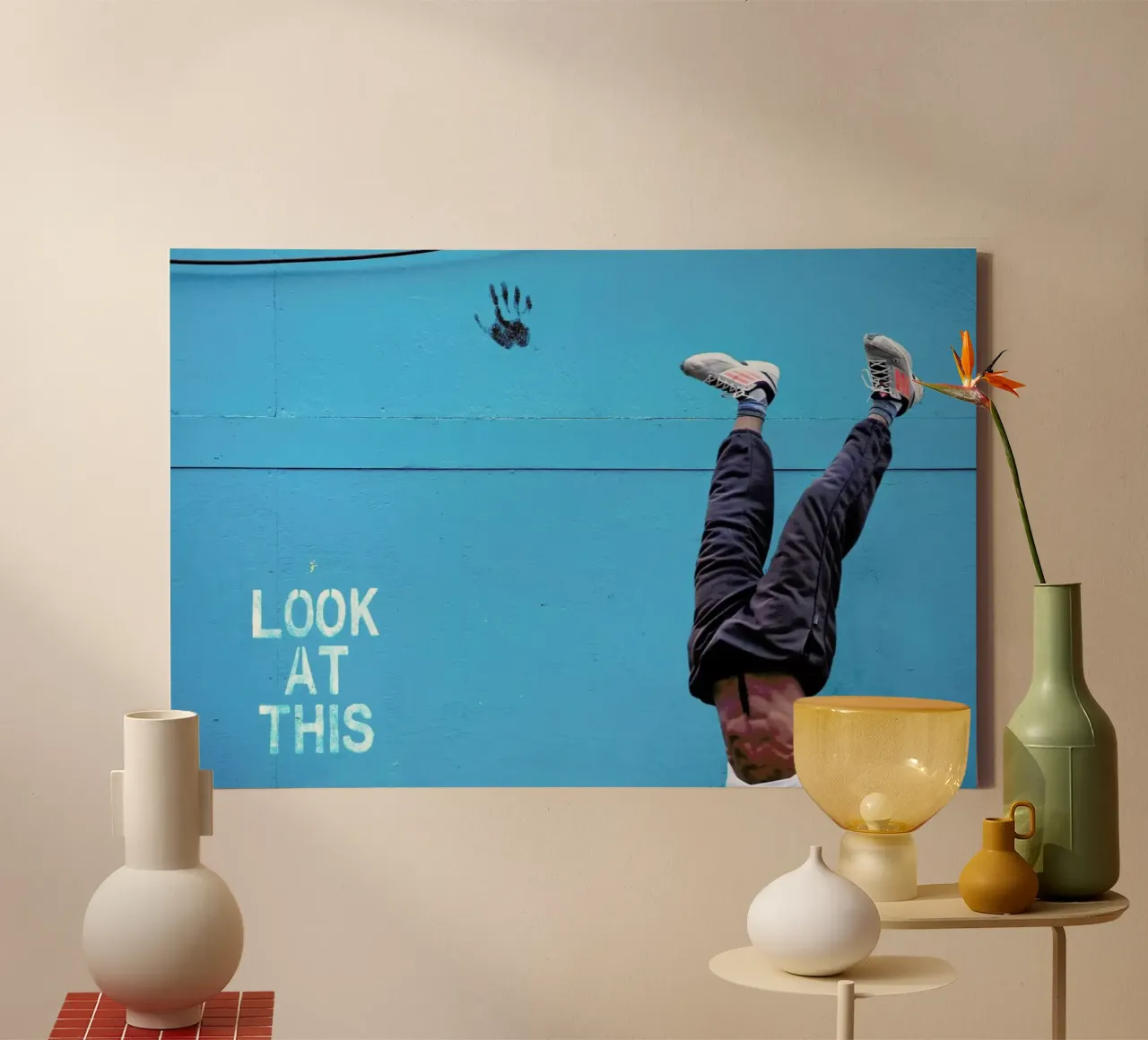 Look At This - Linda Wride tela con Cornice a cassetta da Pictufy