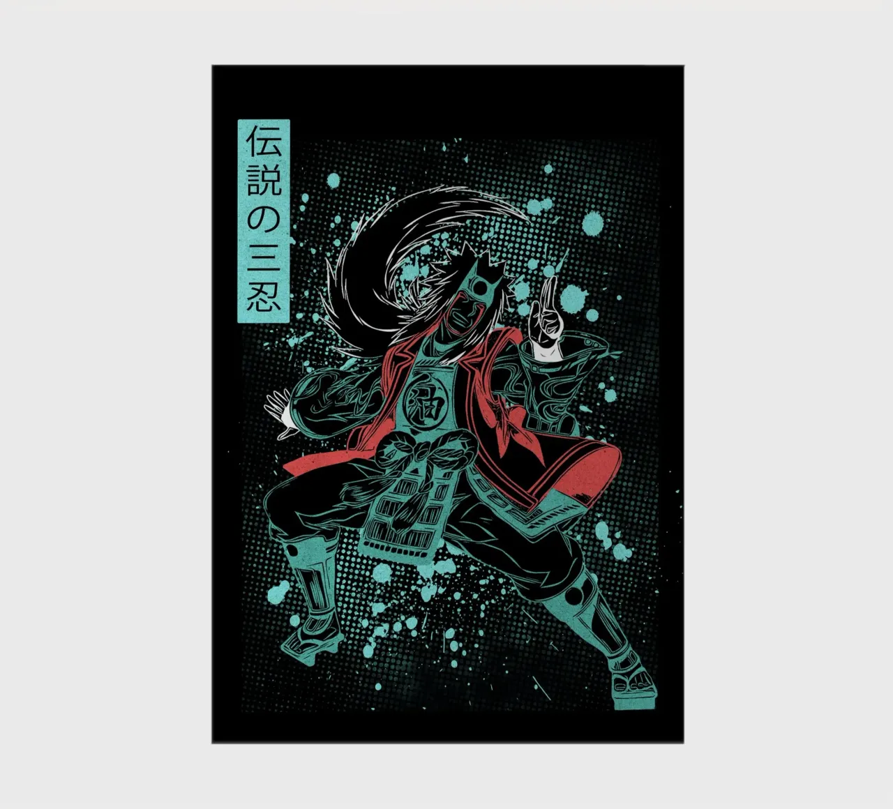 Jiraiya notebook by Neonartstudio