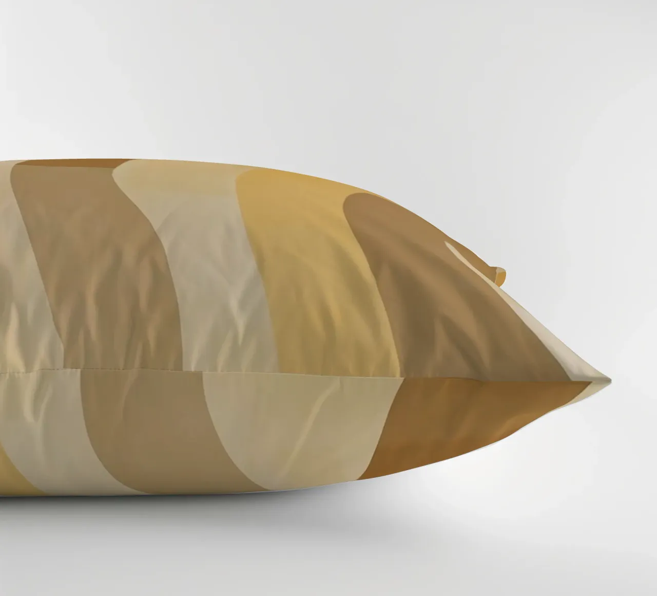 Abstract pattern in sand colours decorative cushion by Imagine