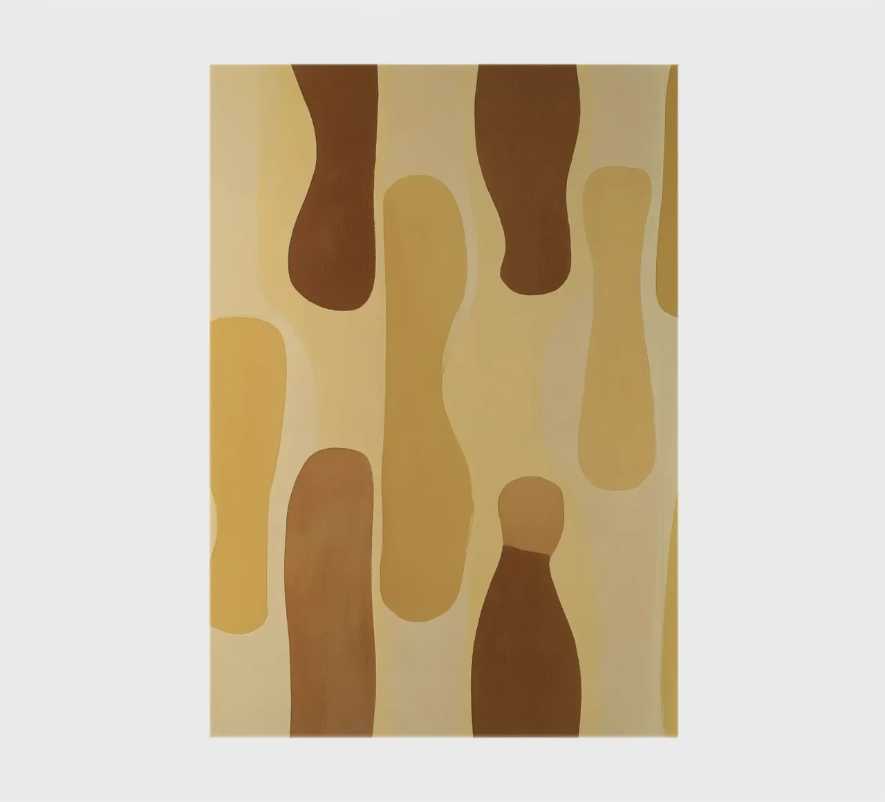Abstract pattern in sand colours notebook by Imagine
