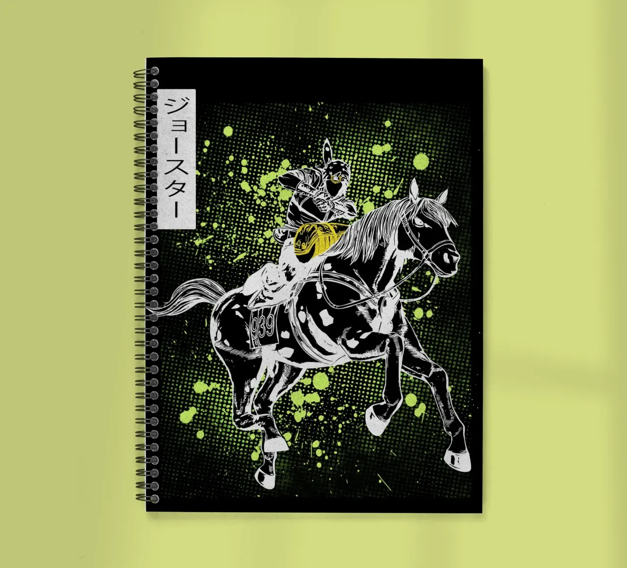 Johnny Joestar Ringbuch von Neonartstudio