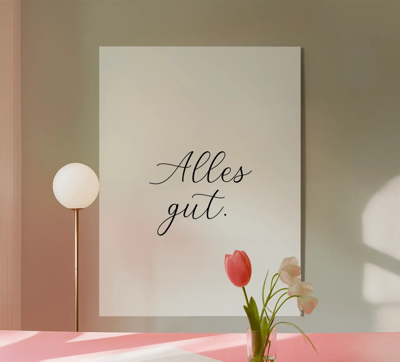 Alles gut. plexiglass da Magnific