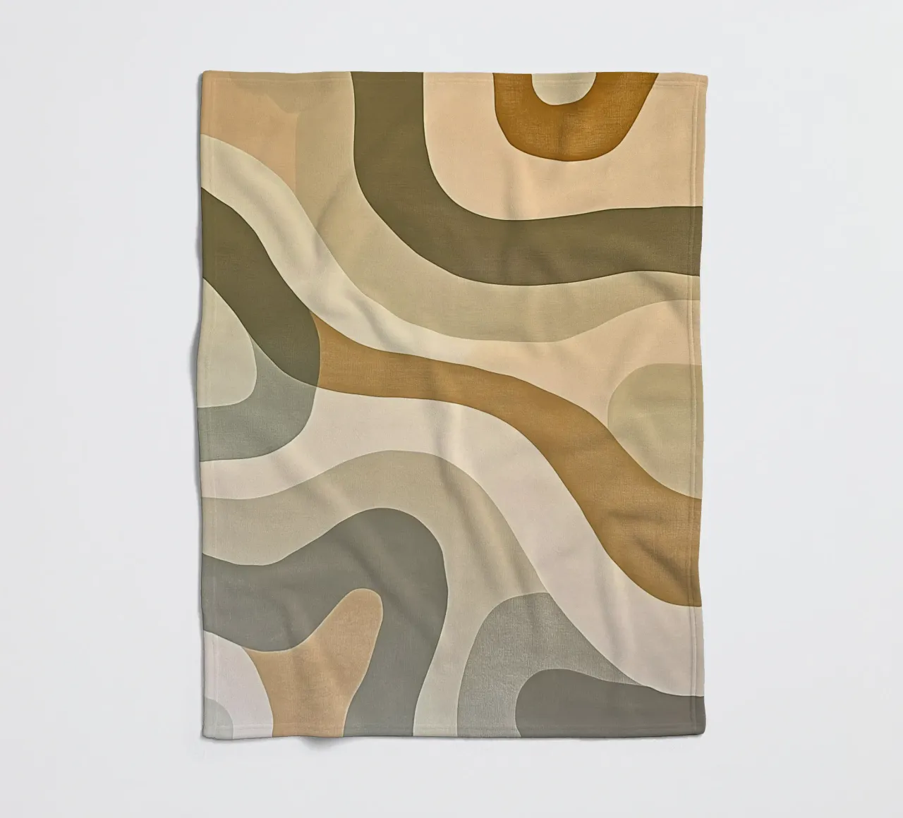 Patroon astratto coperta in pile da Imagine