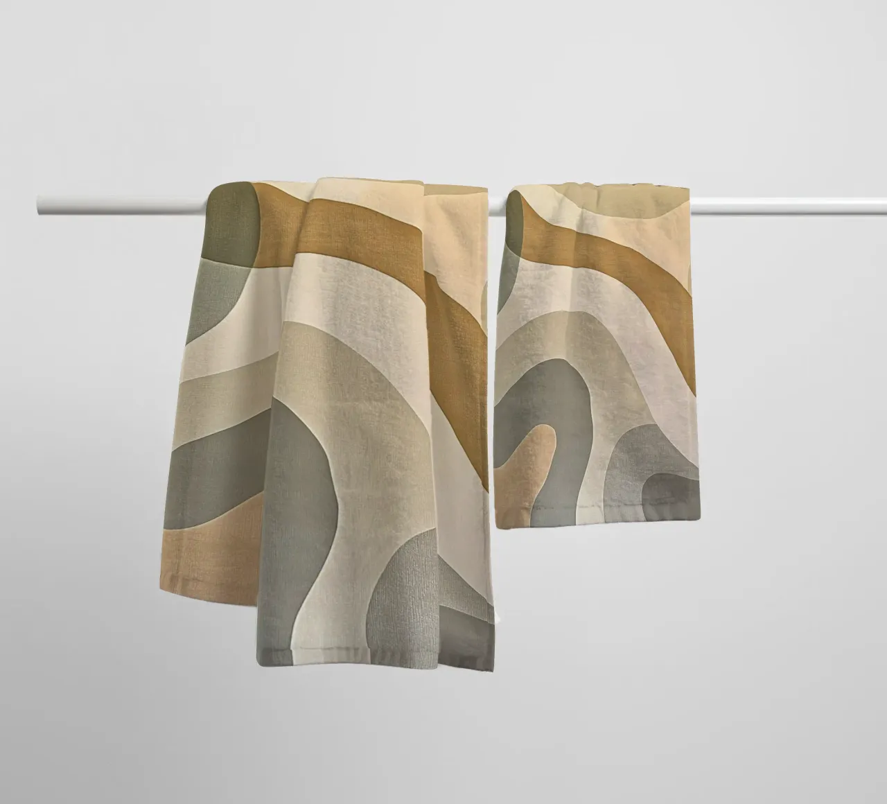 Patroon astratto asciugamano da bagno da Imagine