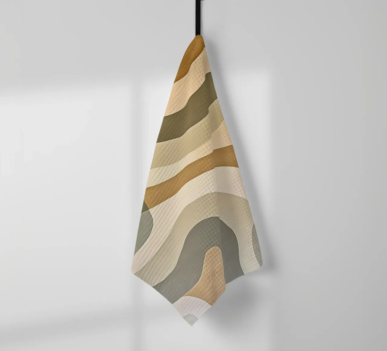 Abstract patroon theedoek van Imagine