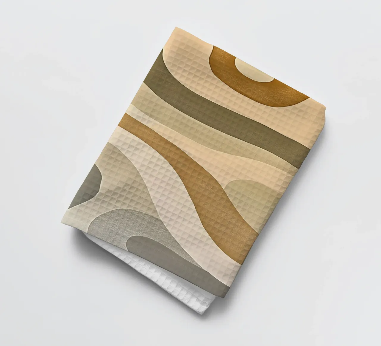 Abstract patroon theedoek van Imagine
