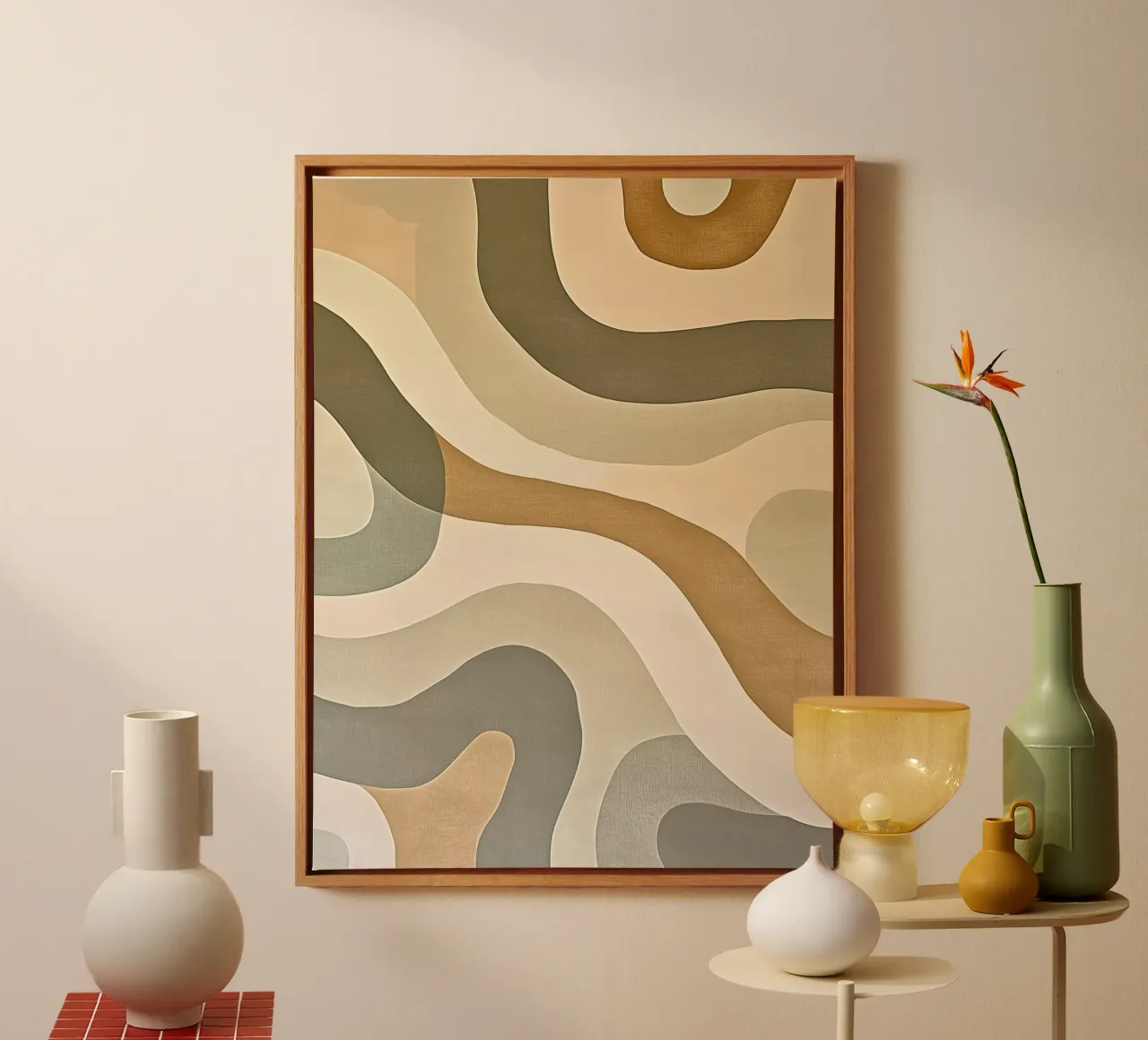 Abstract patroon canvas by Imagine