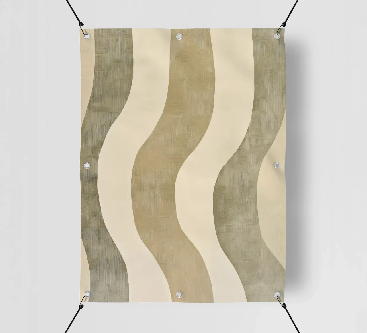 Strisce astratte telo in pvc da Imagine