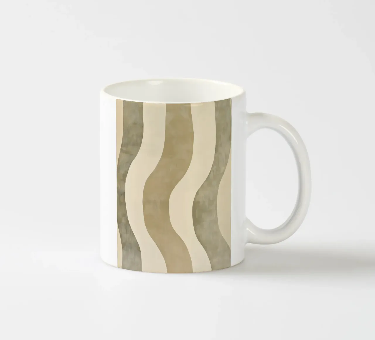Strisce astratte tazza in ceramica da Imagine