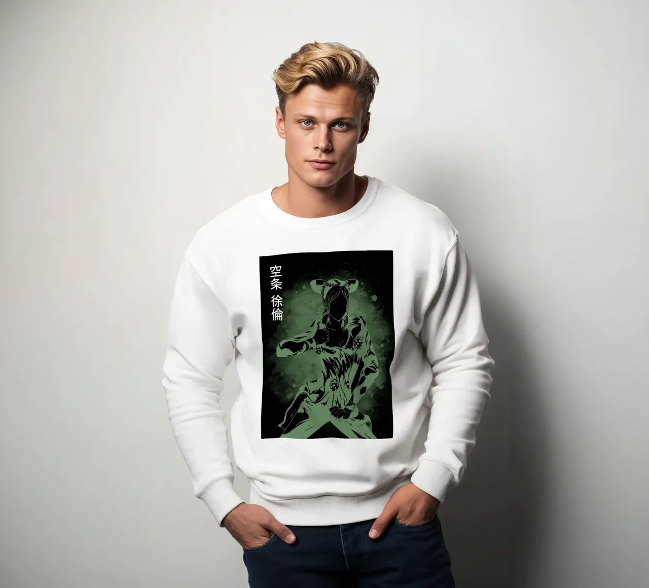 Jojo bizarre Adventure 1 felpa da Neonartstudio