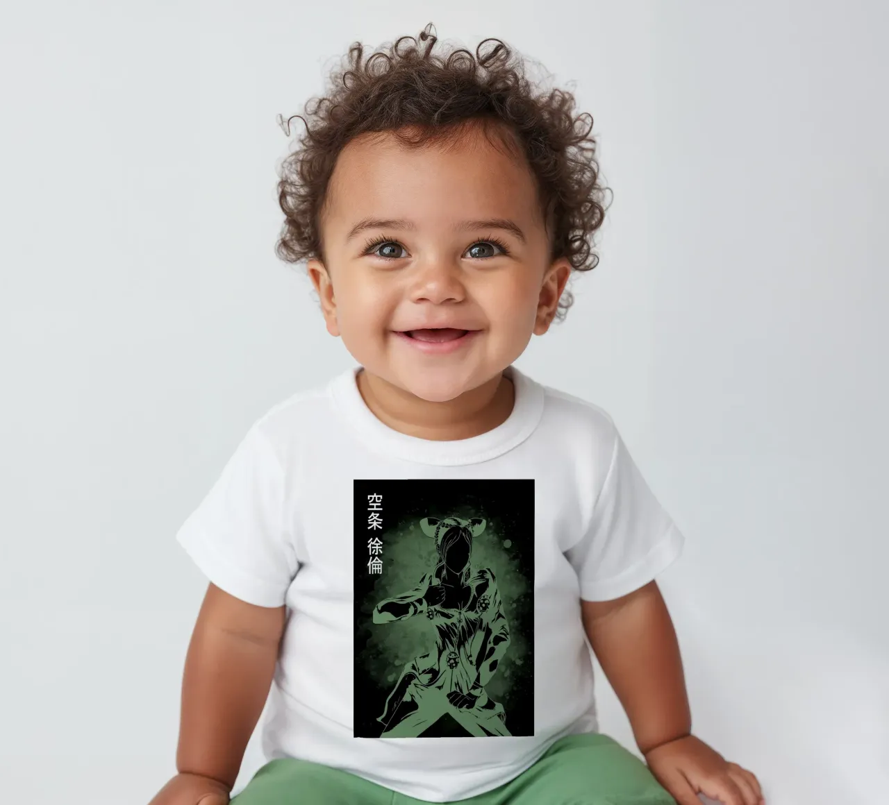Jojo bizarre Adventure 1 maglietta neonato da Neonartstudio