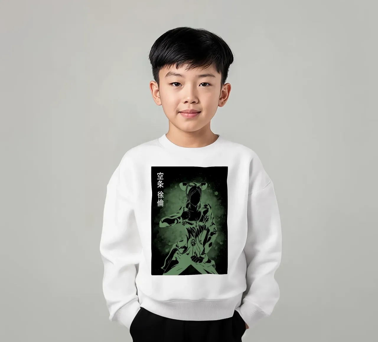 Jojo bizarre Adventure 1 felpa bambino da Neonartstudio