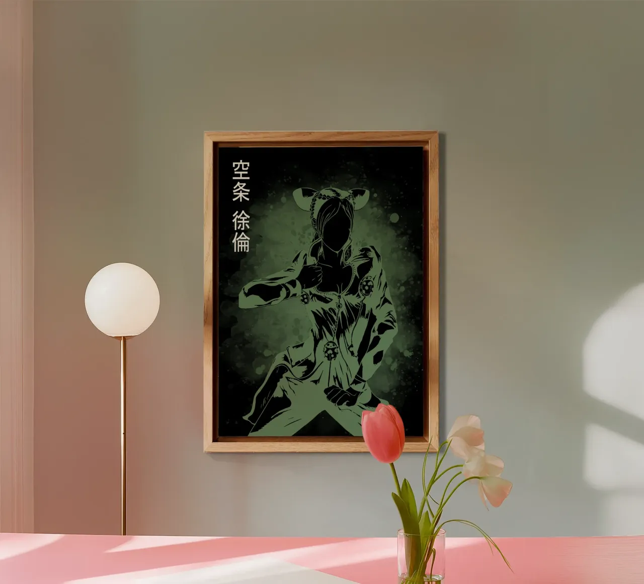 Jojo bizarre Adventure 1 alluminio dibond da Neonartstudio