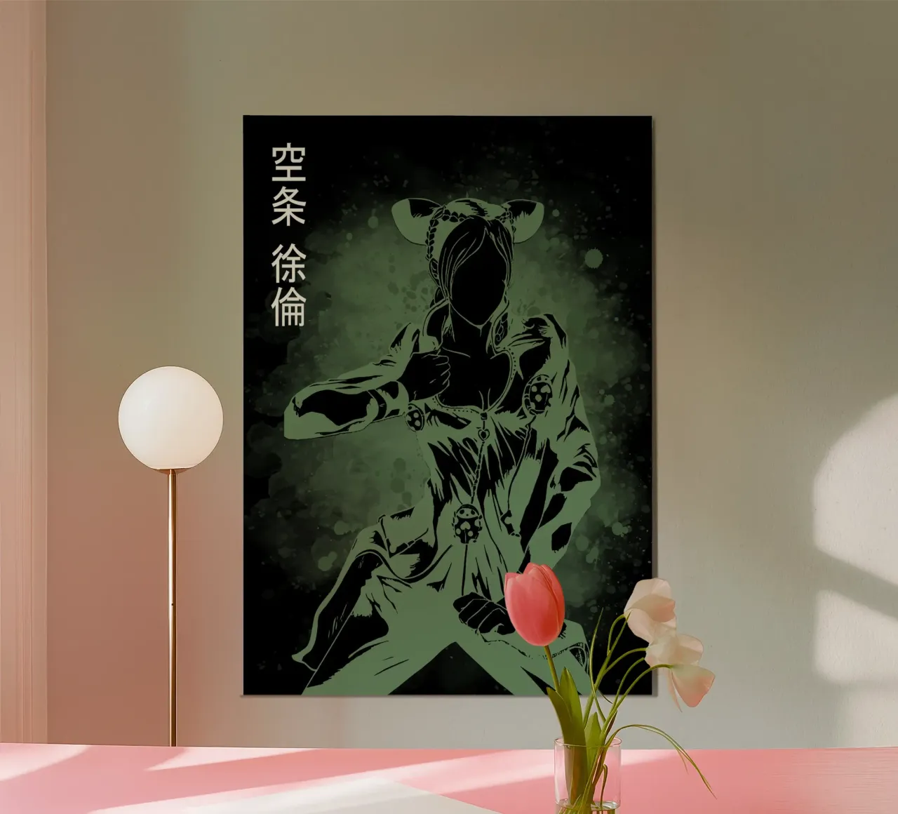 Jojo bizarre Adventure 1 alluminio dibond da Neonartstudio