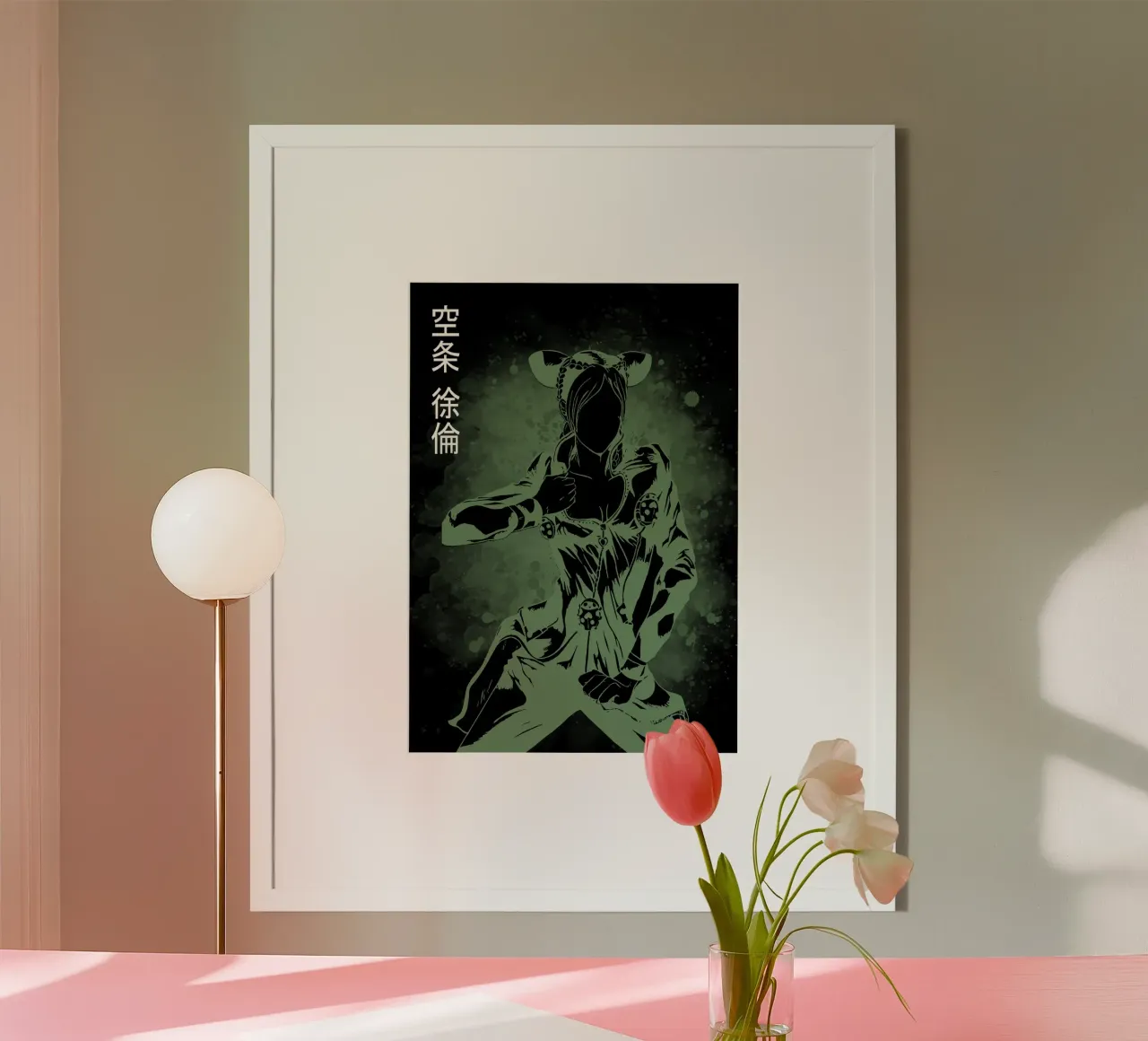 Jojo bizarre Adventure 1 carta hahnemühle da Neonartstudio