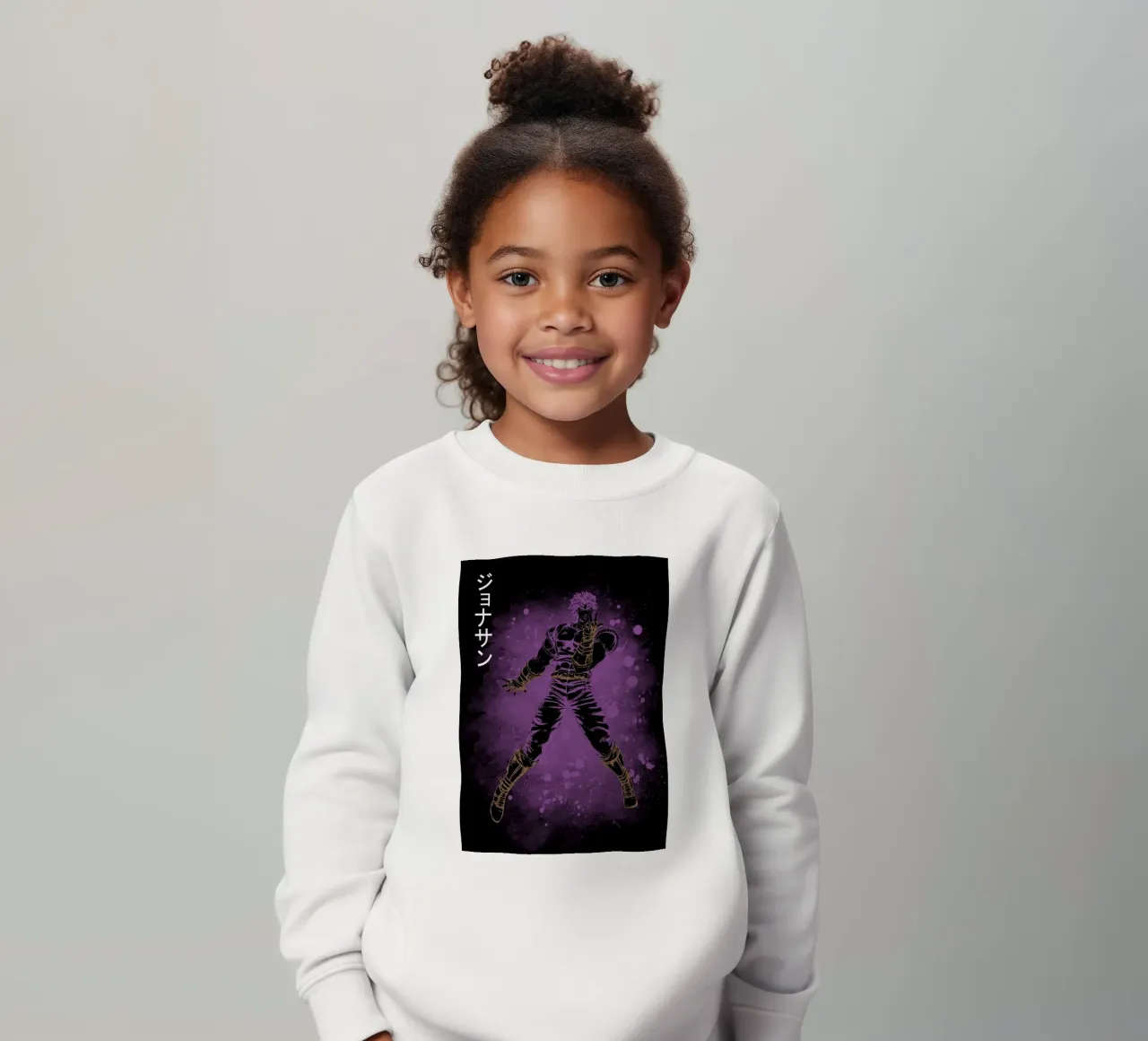Jojo bizarre Adventure felpa bambino da Neonartstudio