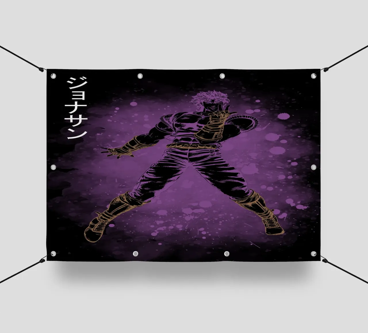 Jojo bizarre Adventure telo in pvc da Neonartstudio