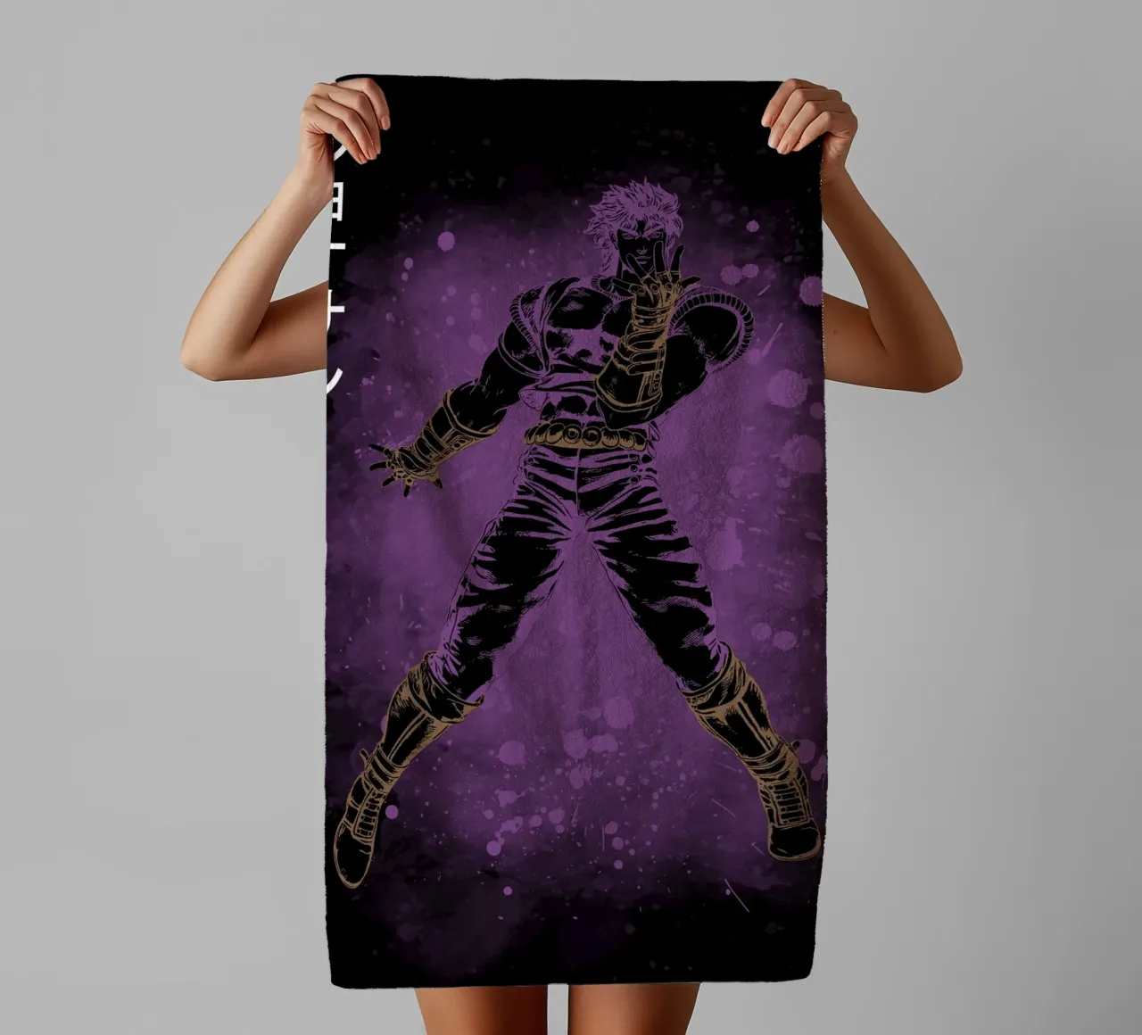 Jojo bizarre Adventure asciugamano da bagno da Neonartstudio