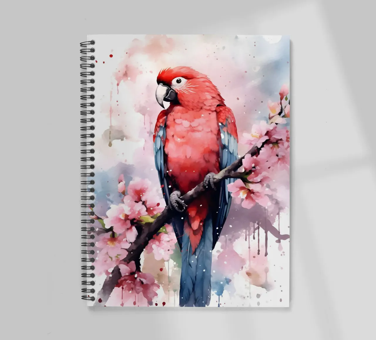 Parrot Ringbuch von FreeArtStudio