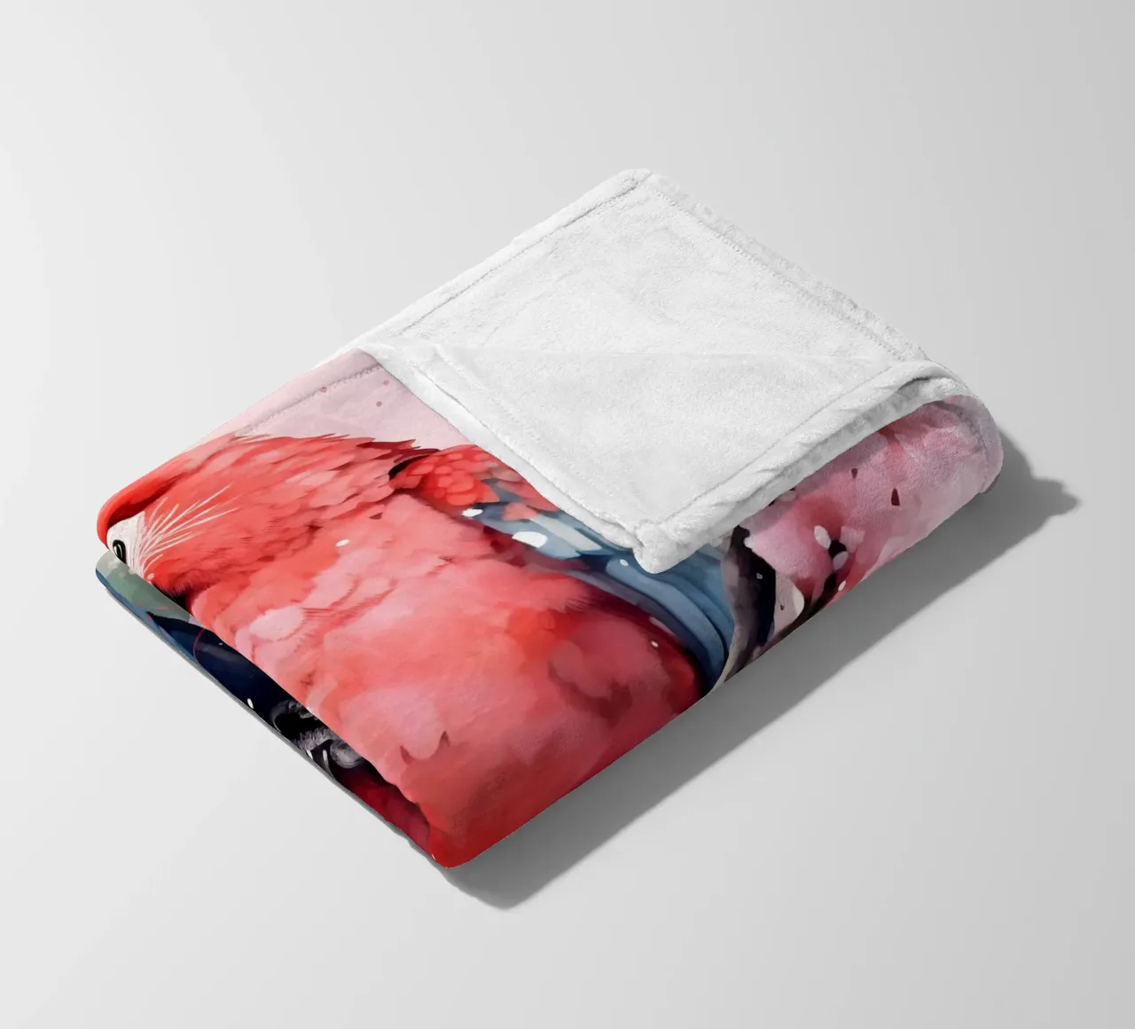 Parrot coperta in pile da FreeArtStudio
