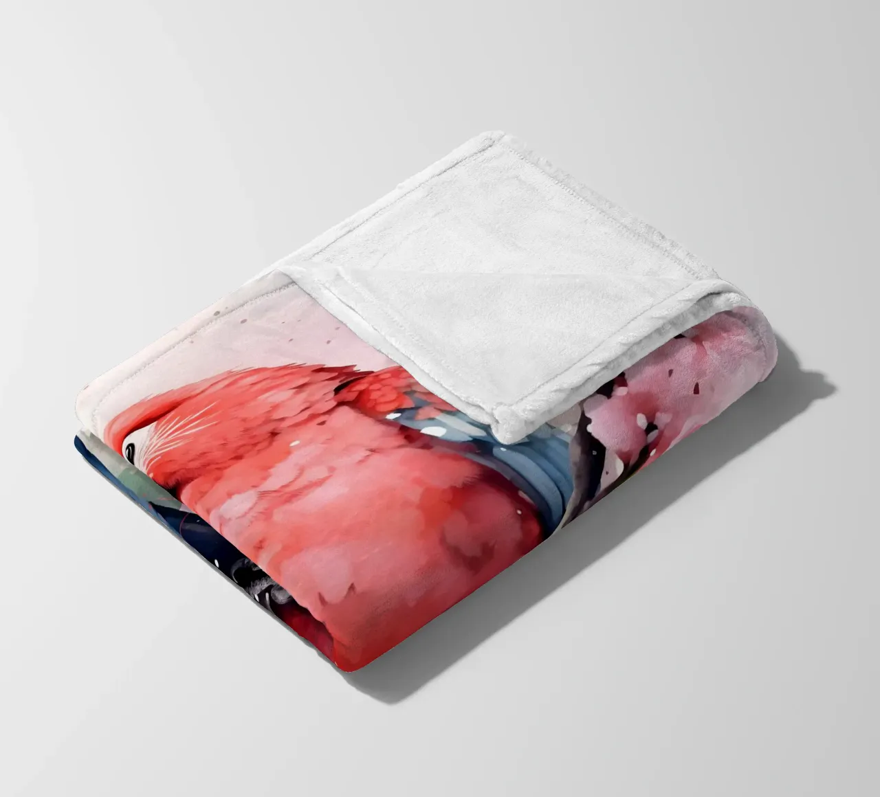Parrot coperta in pile da FreeArtStudio