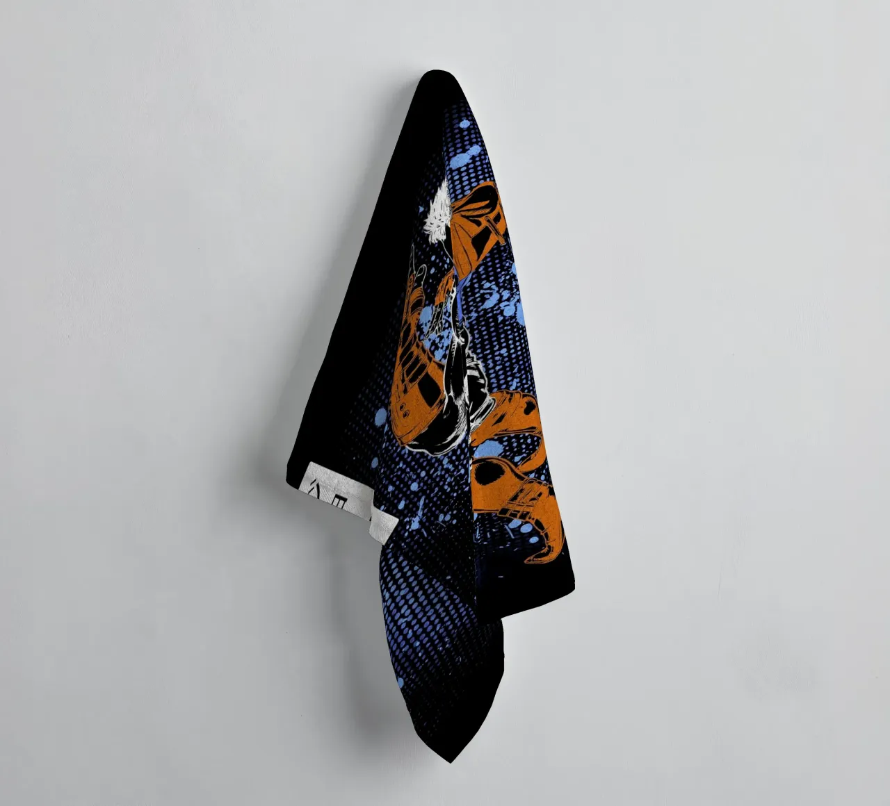 Jonathan Joestar asciugamano da bagno da Neonartstudio
