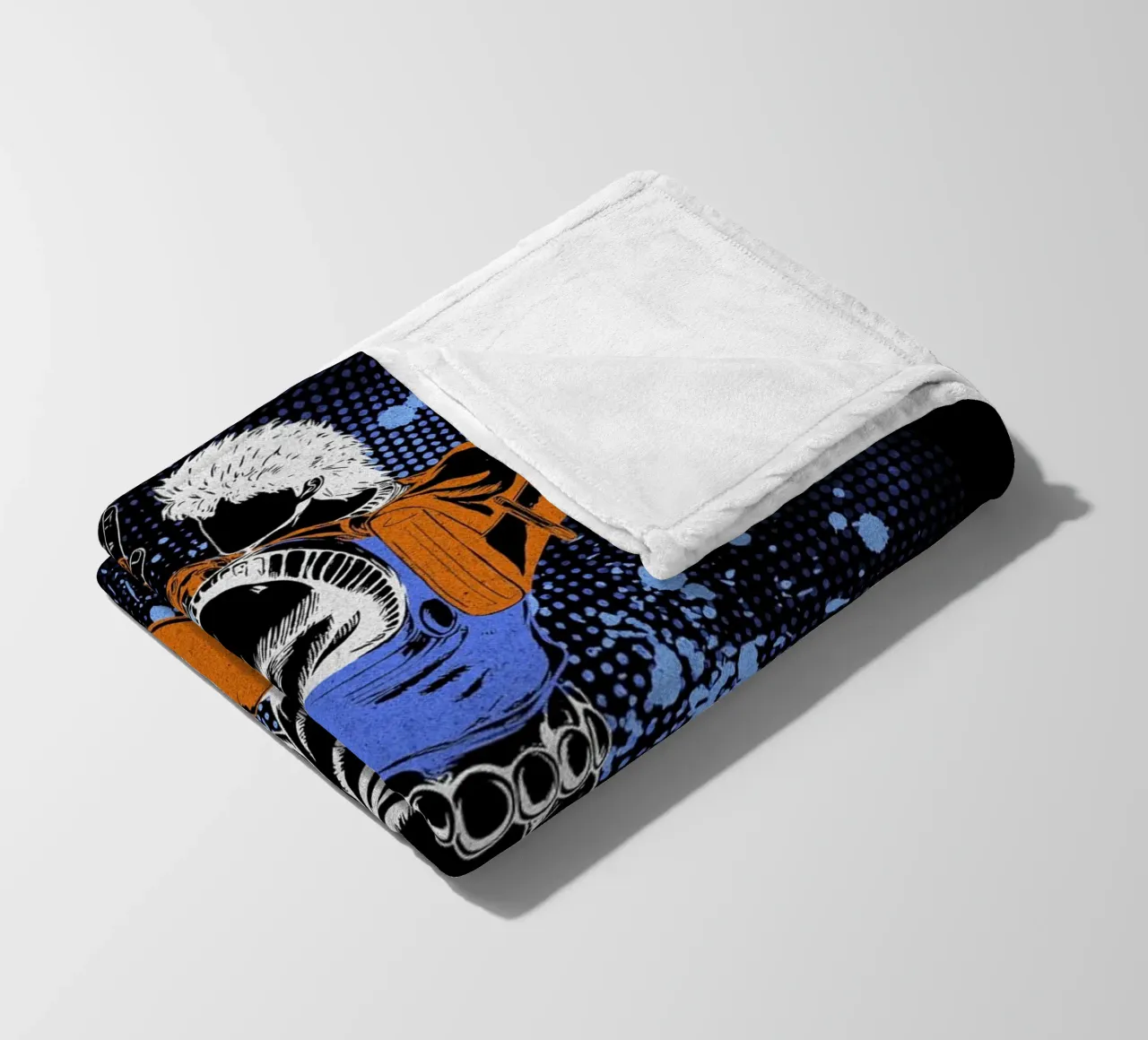 Jonathan Joestar coperta in pile da Neonartstudio