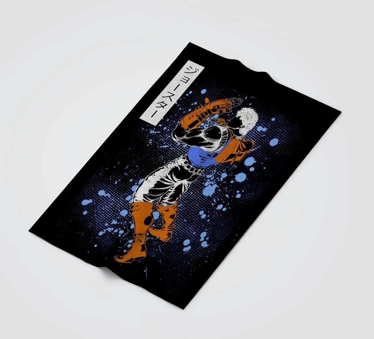 Jonathan Joestar coperta in pile da Neonartstudio