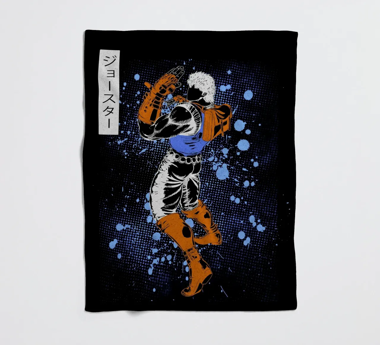 Jonathan Joestar coperta in pile da Neonartstudio