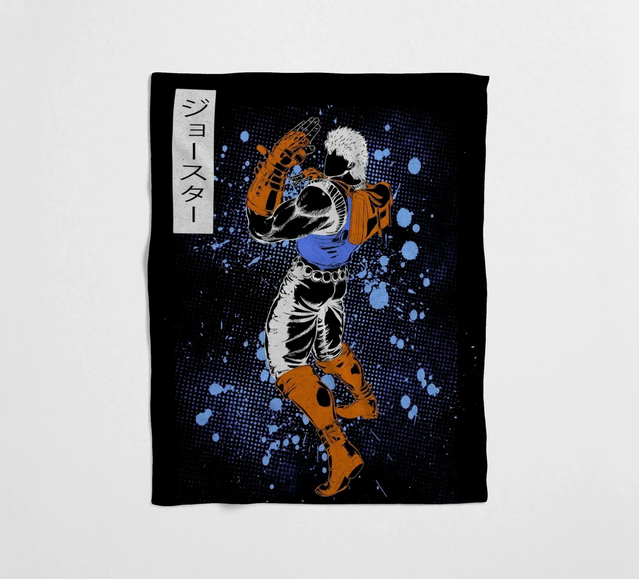 Jonathan Joestar coperta in pile da Neonartstudio
