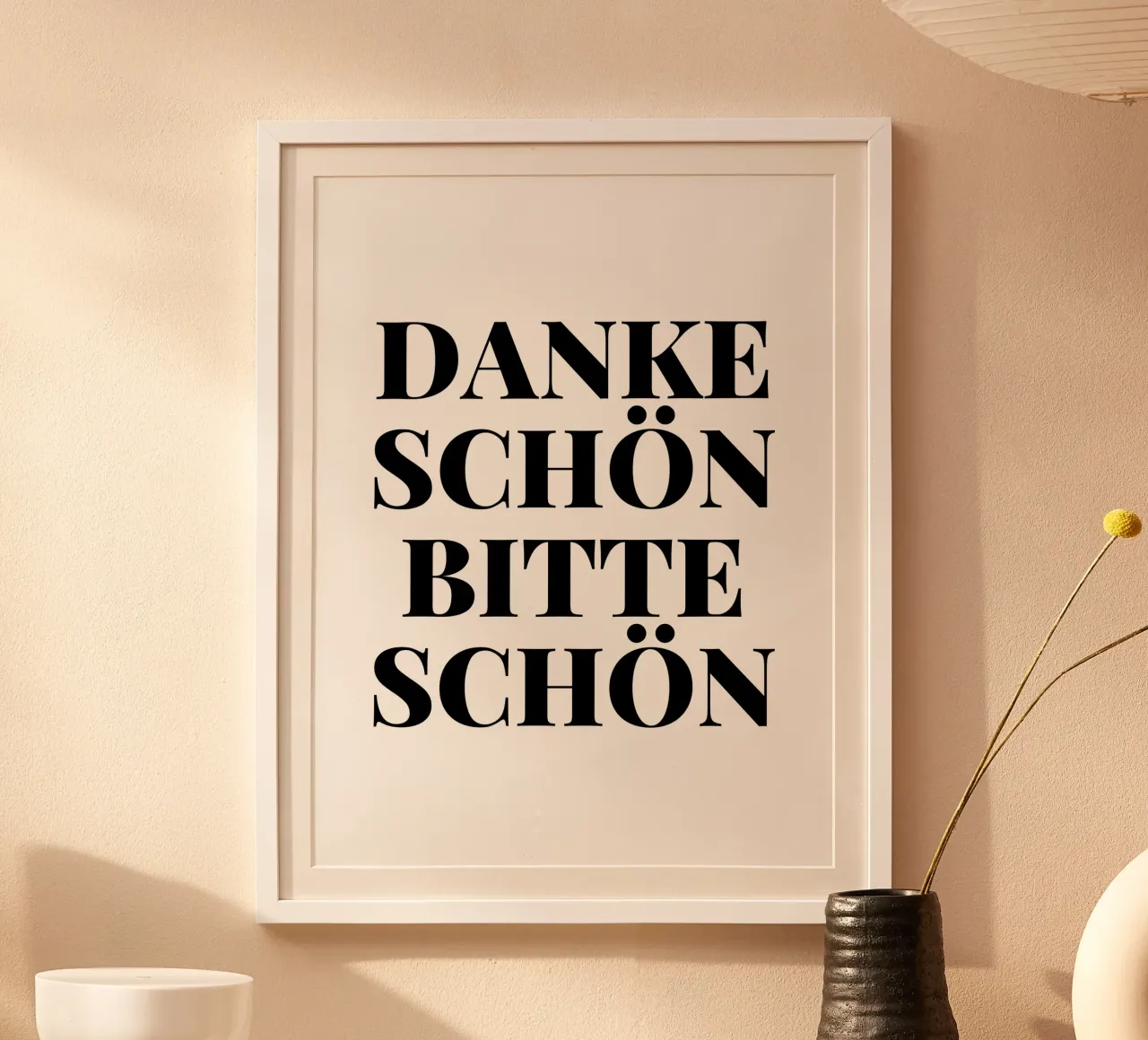 DANKESCHÖN BITTESCHÖN poster de Magnific