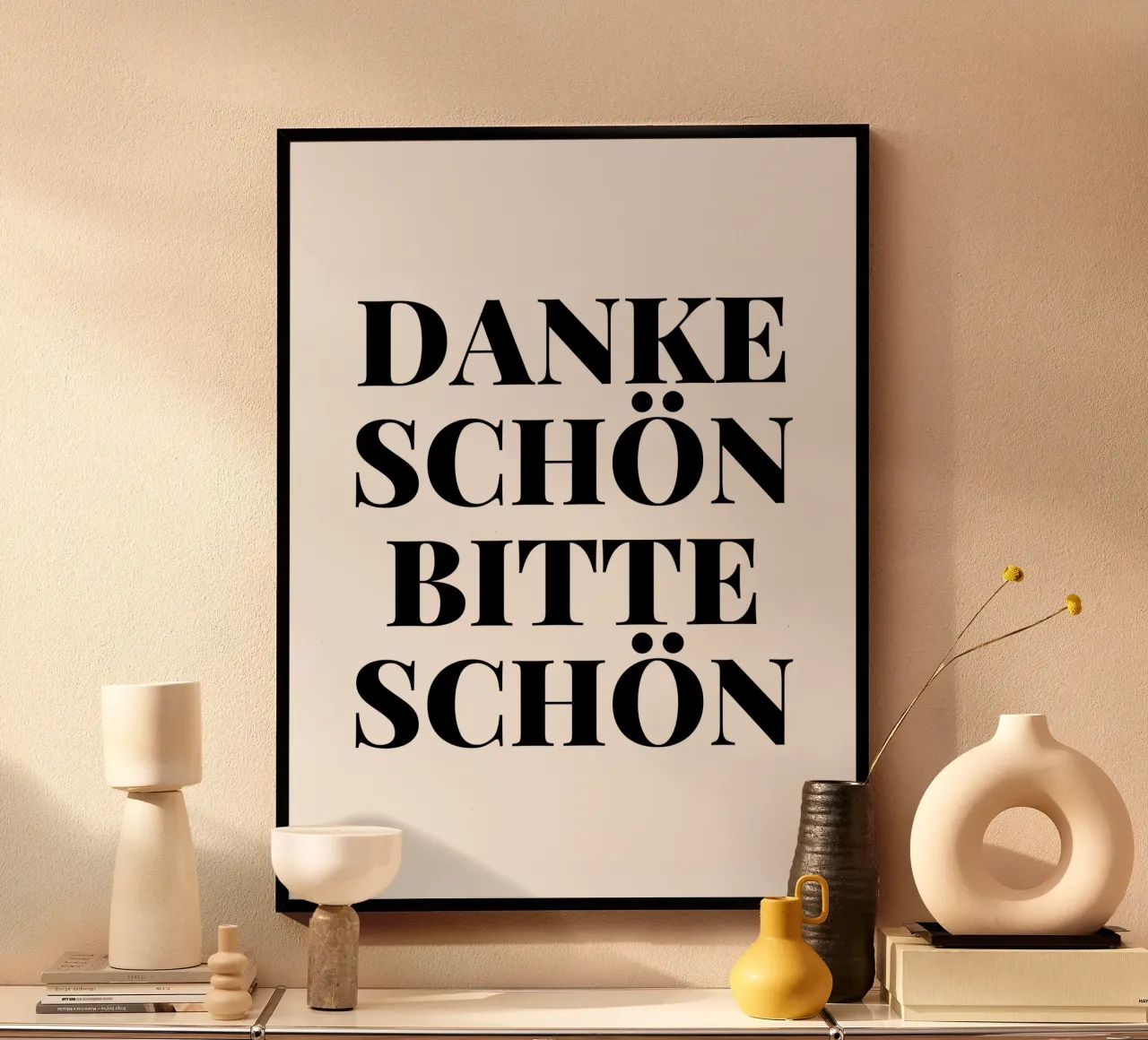 DANKESCHÖN BITTESCHÖN poster de Magnific