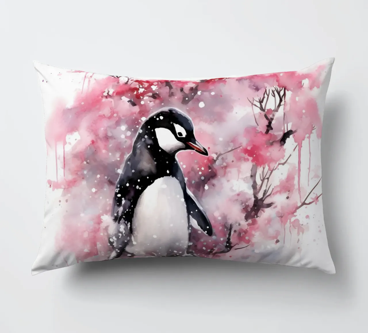 Penguin cuscino da FreeArtStudio