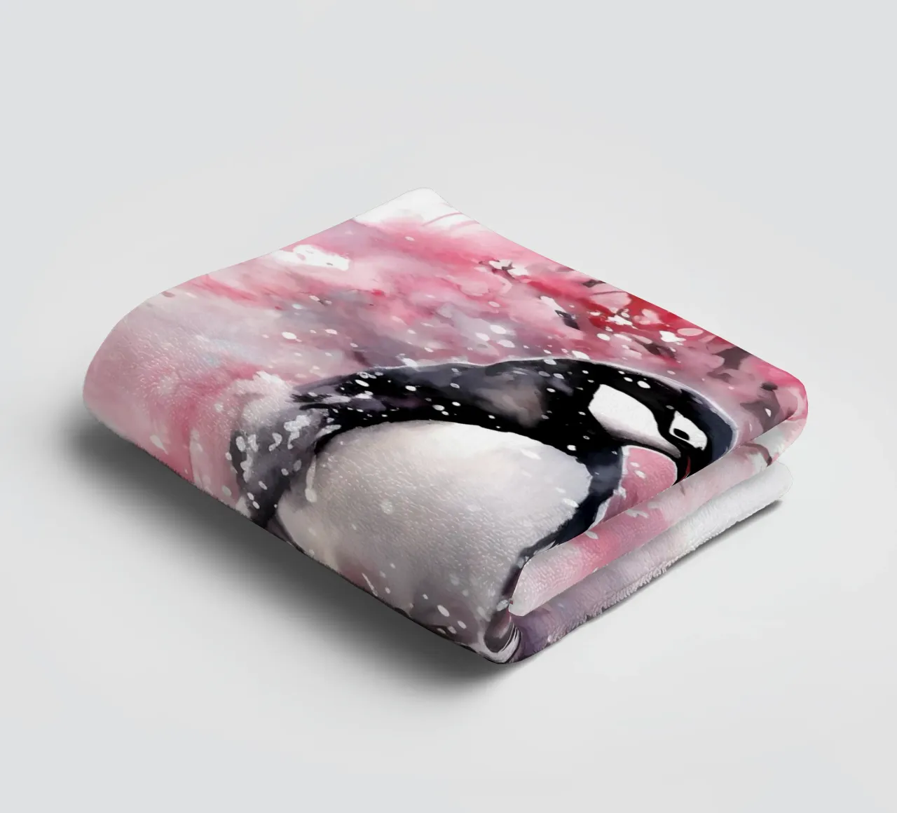 Penguin asciugamano da bagno da FreeArtStudio