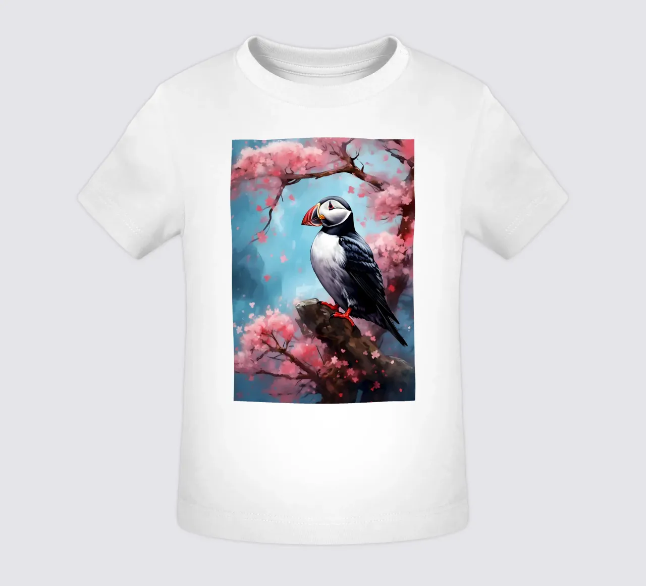 Puffin maglietta neonato da FreeArtStudio