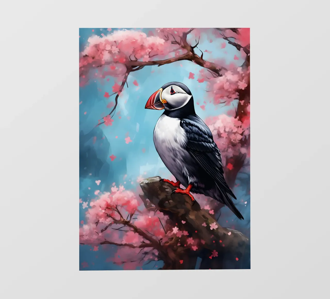 Puffin pellicola backlit da FreeArtStudio
