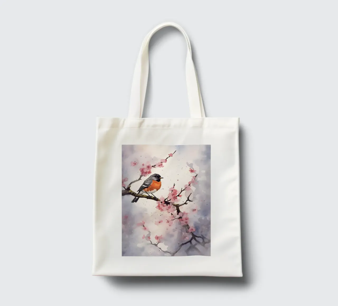 Robin borsa in juta da FreeArtStudio