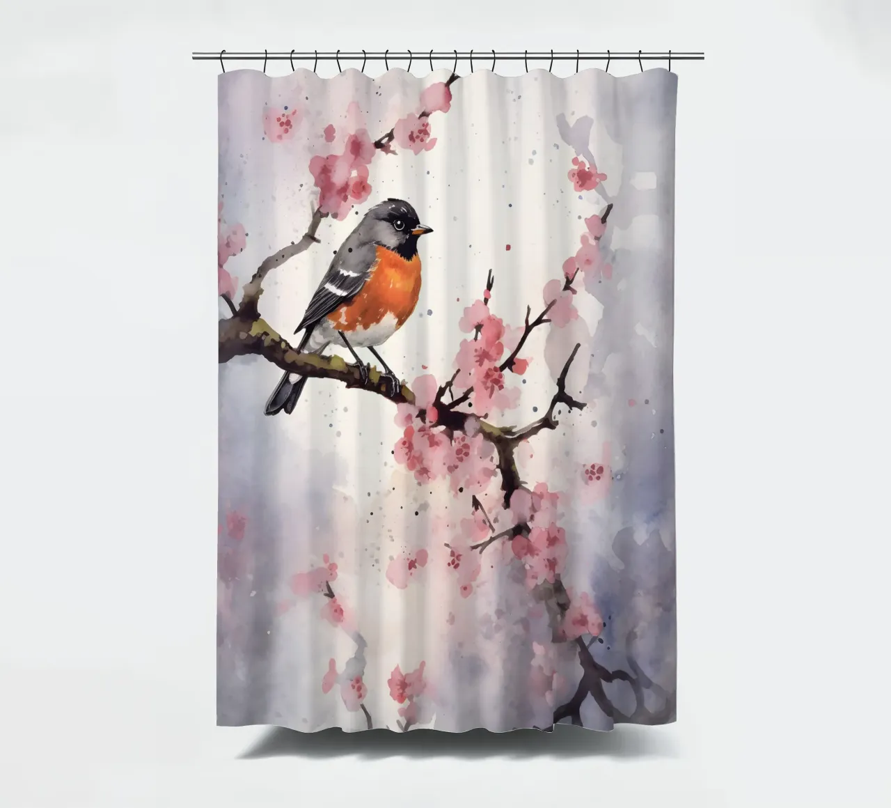 Robin tenda da doccia da FreeArtStudio
