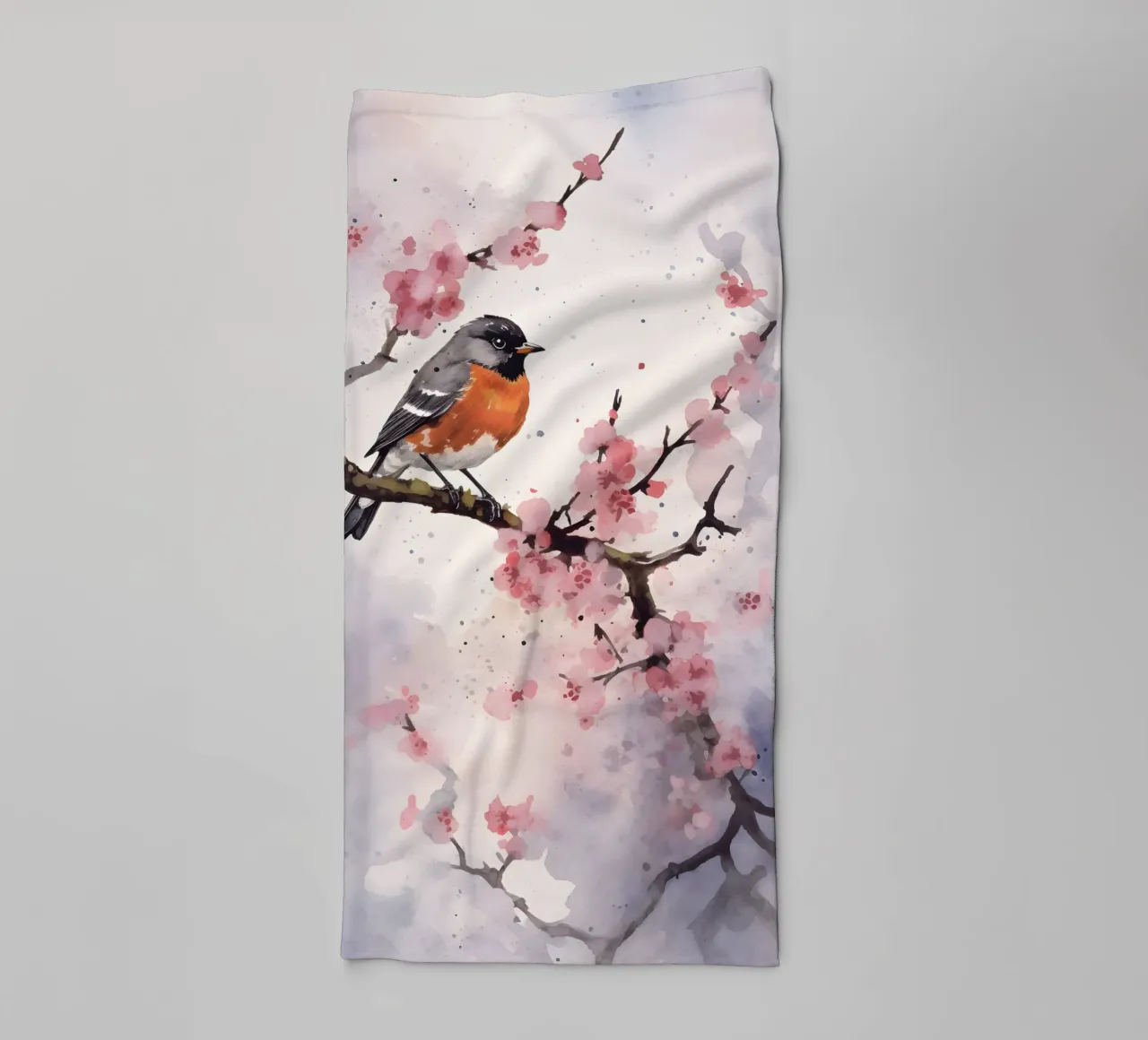 Robin asciugamano da bagno da FreeArtStudio