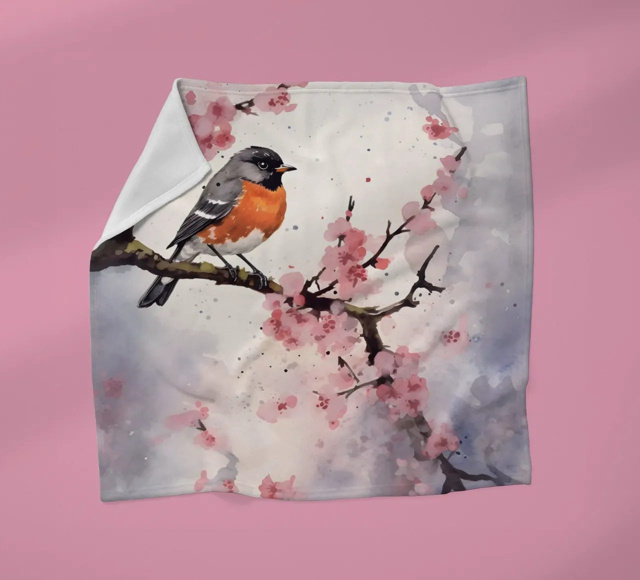 Robin coperta in pile da FreeArtStudio