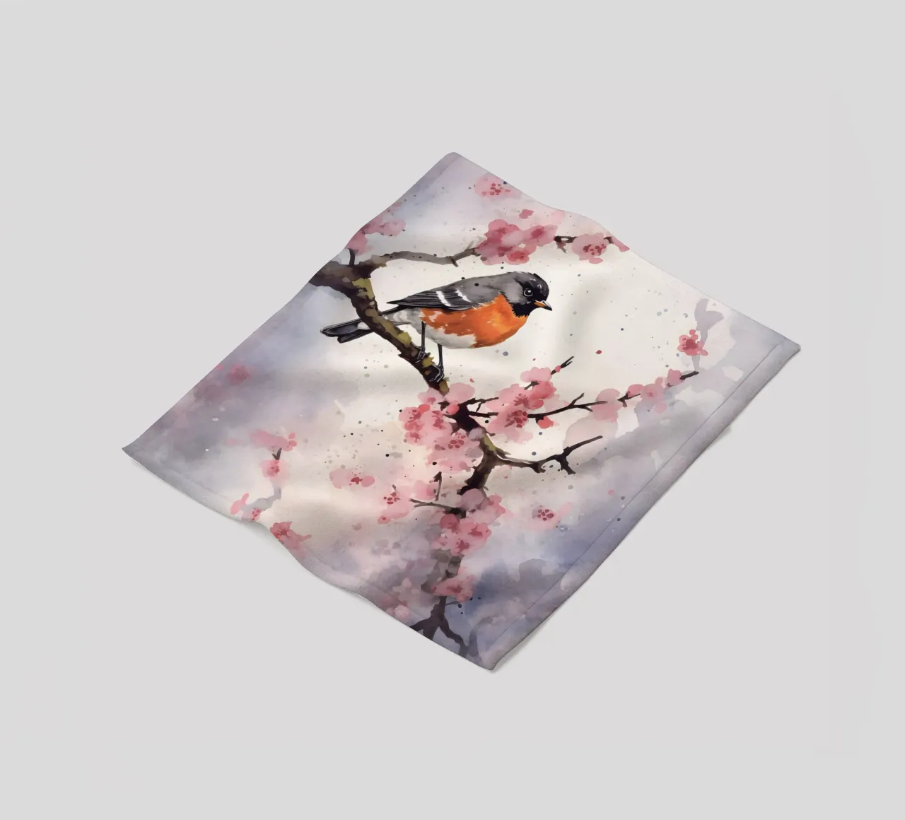 Robin coperta in pile da FreeArtStudio