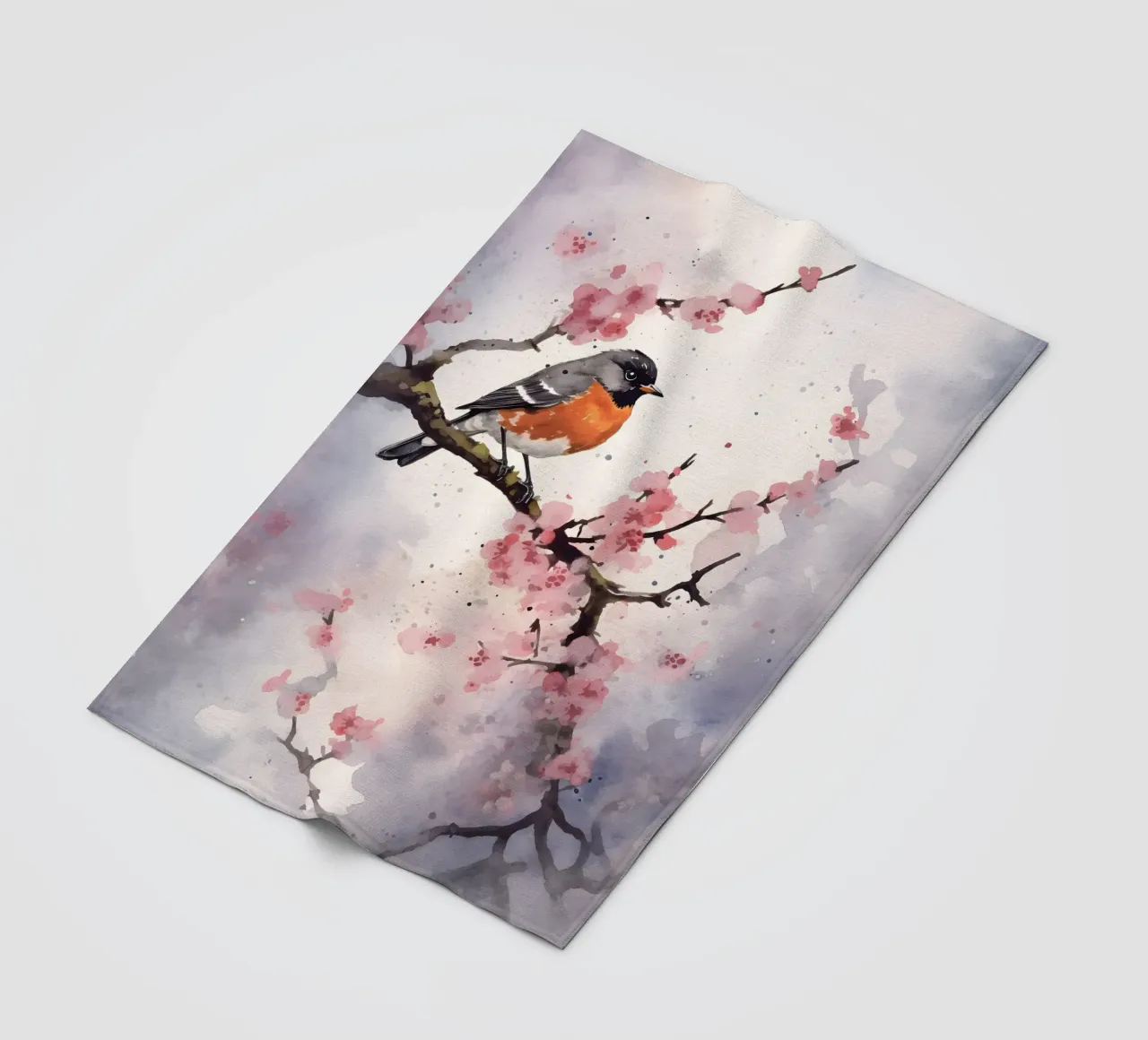 Robin coperta in pile da FreeArtStudio
